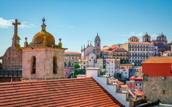 Buildings in Porto