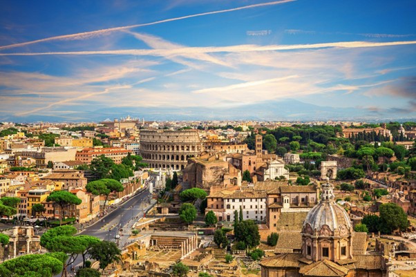 Rome from above