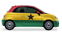 Najem vozila Gana