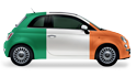 Goedkoop auto huren Ierland