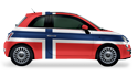 Goedkoop auto huren Noorwegen