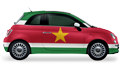 Noleggio auto Suriname